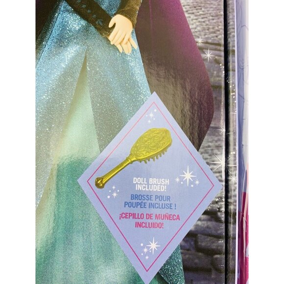 FROZEN~DISNEY PRINCESS ANNA W/ BRUSH CLASSIC DOLL & ACCESSORY PACK SET - Picture 7 of 9